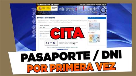 DNI y pasaporte (Cita previa)